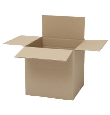 medium open cube box
