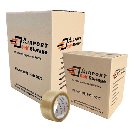 airport self storage boxes